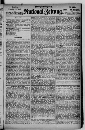 Nationalzeitung on Jun 9, 1868