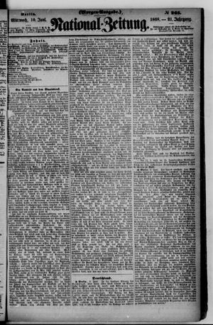 Nationalzeitung vom 10.06.1868