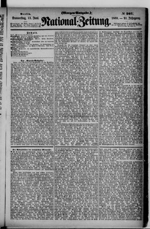 Nationalzeitung on Jun 11, 1868