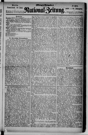 Nationalzeitung vom 13.06.1868