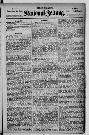 Nationalzeitung on Jun 25, 1868