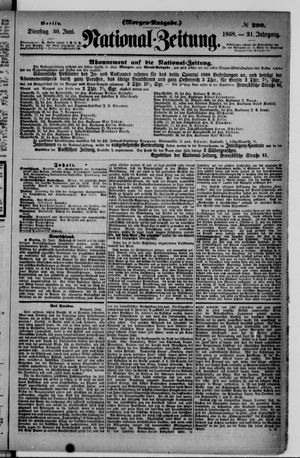 Nationalzeitung on Jun 30, 1868