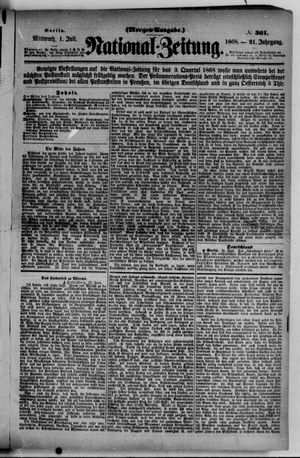 Nationalzeitung vom 01.07.1868