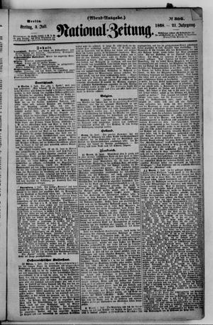 National-Zeitung vom 03.07.1868