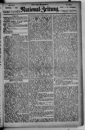 National-Zeitung vom 07.07.1868