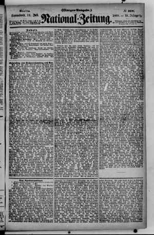 Nationalzeitung on Jul 11, 1868