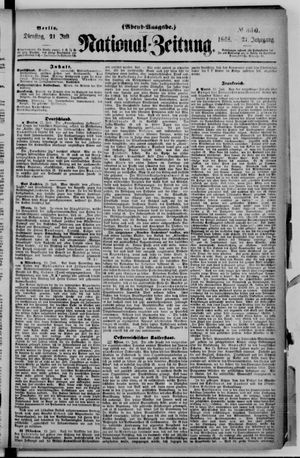 Nationalzeitung vom 21.07.1868