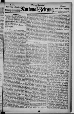 Nationalzeitung on Aug 6, 1868