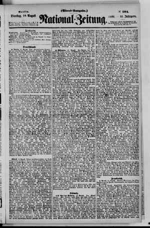 Nationalzeitung on Aug 18, 1868