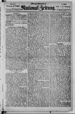 National-Zeitung on Aug 26, 1868