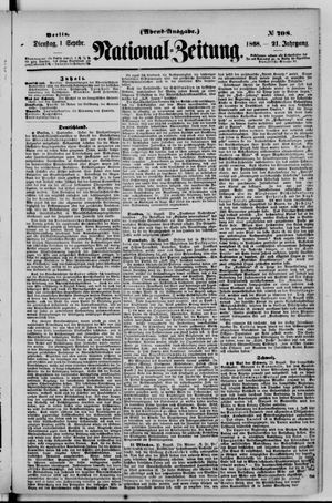 Nationalzeitung on Sep 1, 1868