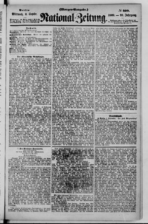 Nationalzeitung on Sep 2, 1868