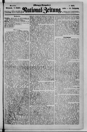 Nationalzeitung on Sep 9, 1868