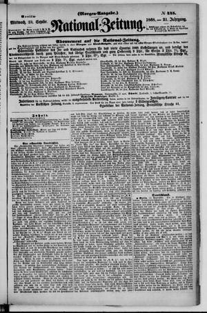 Nationalzeitung on Sep 23, 1868