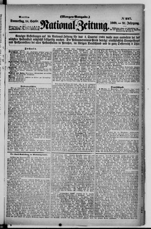 National-Zeitung vom 24.09.1868