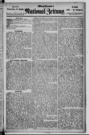 National-Zeitung vom 24.09.1868