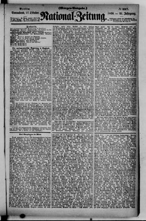 Nationalzeitung vom 17.10.1868