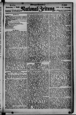 National-Zeitung vom 05.11.1868