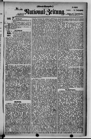 National-Zeitung vom 07.11.1868