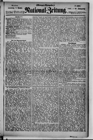 Nationalzeitung vom 08.11.1868
