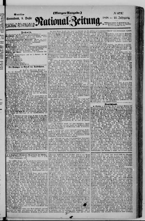 Nationalzeitung vom 05.12.1868