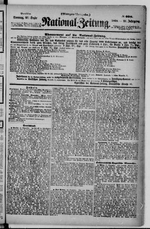 Nationalzeitung on Dec 27, 1868
