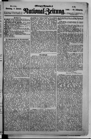 National-Zeitung on Jan 3, 1869
