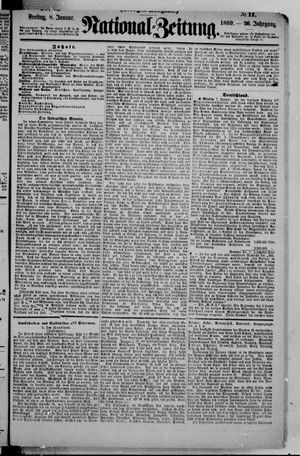 Nationalzeitung vom 08.01.1869