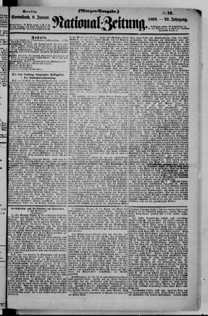 Nationalzeitung vom 09.01.1869