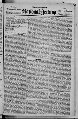 Nationalzeitung on Jan 16, 1869