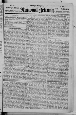 National-Zeitung on Feb 3, 1869