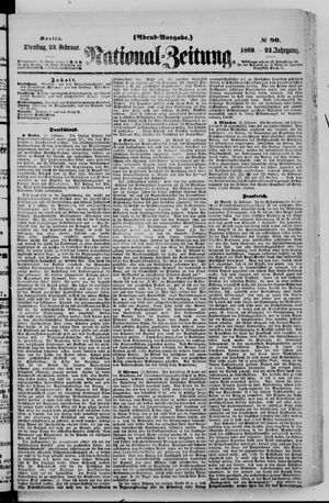 Nationalzeitung on Feb 23, 1869
