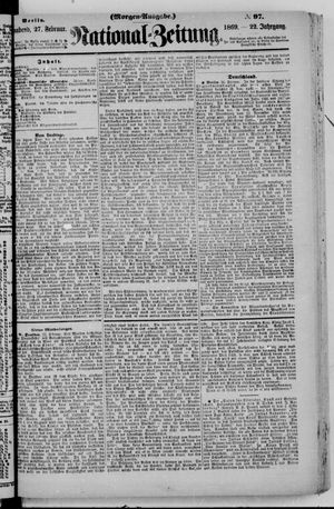 National-Zeitung vom 27.02.1869