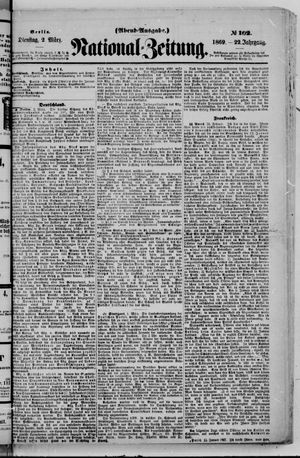 Nationalzeitung vom 02.03.1869