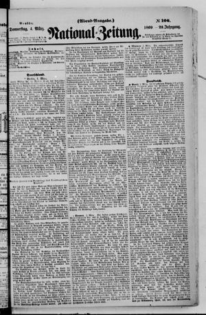 Nationalzeitung on Mar 4, 1869