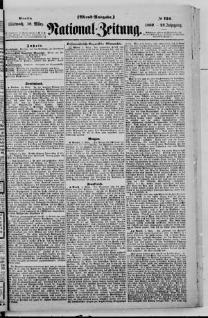 Nationalzeitung on Mar 10, 1869