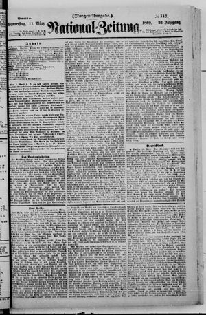 Nationalzeitung vom 11.03.1869