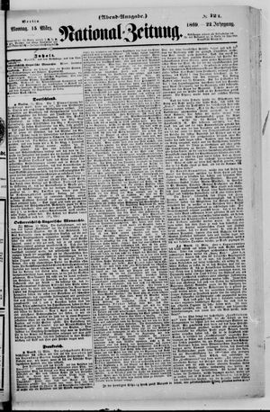 National-Zeitung on Mar 15, 1869