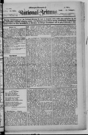 Nationalzeitung vom 16.03.1869