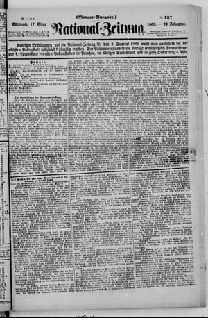 Nationalzeitung vom 17.03.1869