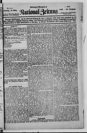 Nationalzeitung vom 28.03.1869