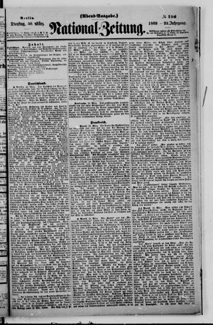 National-Zeitung vom 30.03.1869