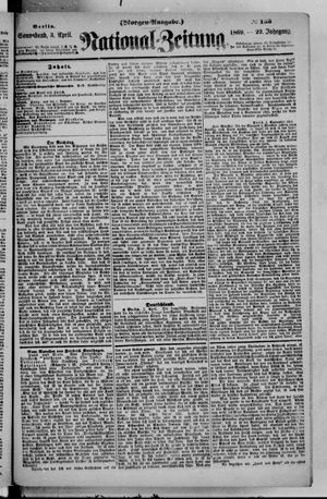Nationalzeitung vom 03.04.1869