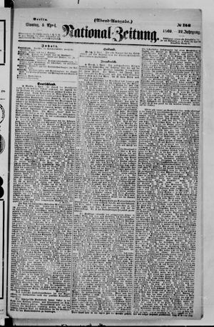 National-Zeitung on Apr 5, 1869