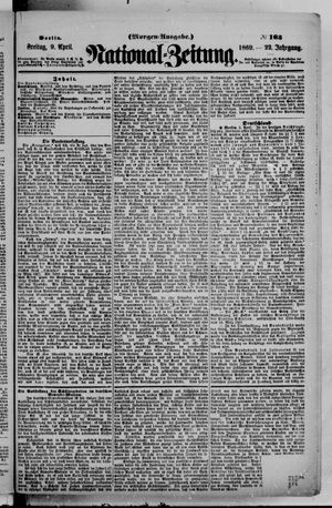 Nationalzeitung vom 09.04.1869