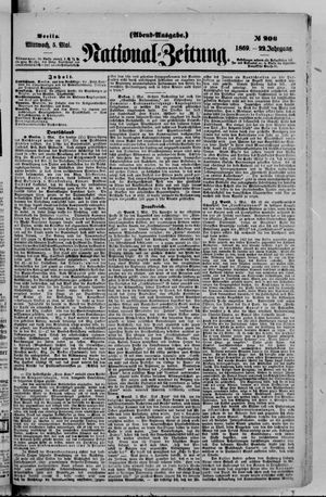 Nationalzeitung vom 05.05.1869