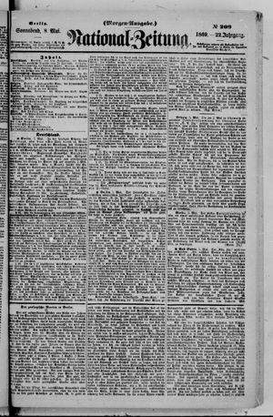Nationalzeitung vom 08.05.1869