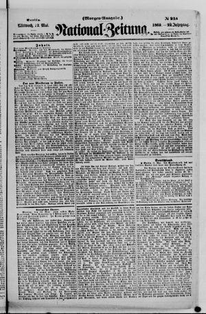 Nationalzeitung vom 12.05.1869