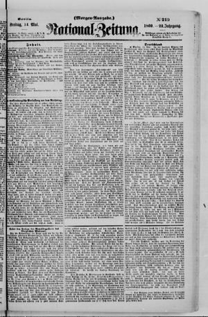 Nationalzeitung vom 14.05.1869