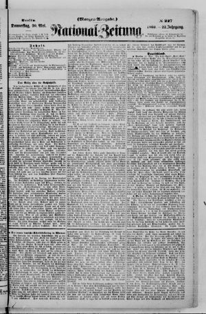 Nationalzeitung on May 20, 1869